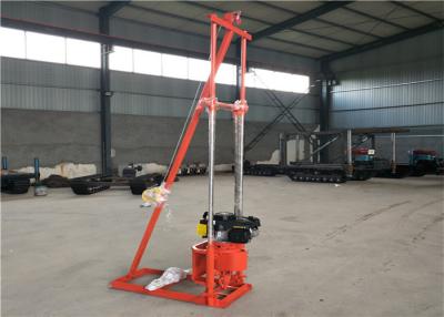 China El ISO pasa la pequeña plataforma de perforación portátil del pozo de agua con la garantía de un año en venta