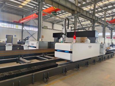 China H Beam Gantry Laser Snijmachine 20kw En 12kw Snijden van koolstofstaal Te koop