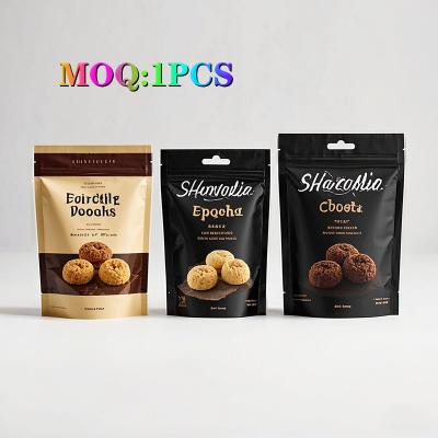 Κίνα Food Grade Customized Printing Stand Up Pouch Resealable Zip Lock Tea Coffee Candy Snack Food Packaging Bags προς πώληση