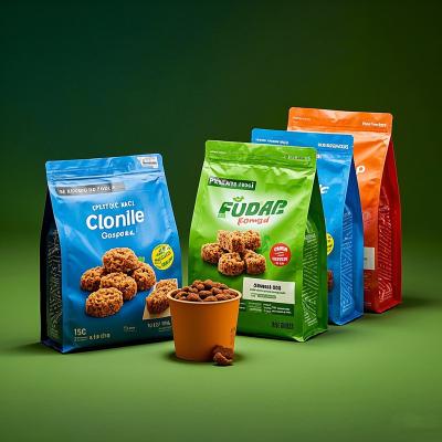 중국 Child-Resistant Custom Pouches Factory Direct Wholesale Eco-Friendly Bags for Pet Food 판매용