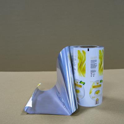 China Warmteafdichtbare aluminiumfolie rollfilm voor cosmetische verpakkingen CPP/PET-coating Compatibel met automatische verpakkingsmachines Te koop