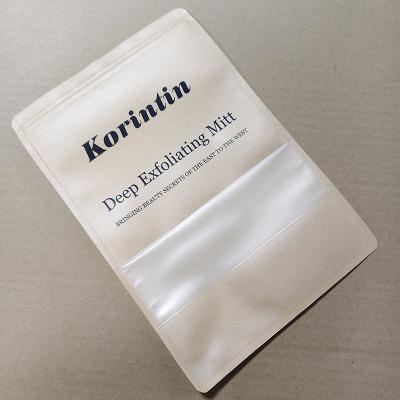 Cina Busta di carta Kraft per finestre. Imballaggio composito a più strati. Cibo/caffè/noci. Certificato FDA/SGS. Dimensioni personalizzate e stampa. in vendita