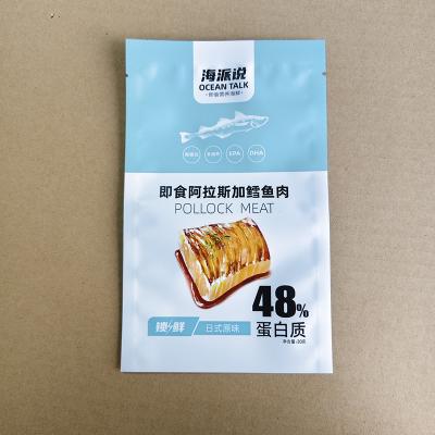 China Easy-Tear Fresh Meat Snack Bags Durable Leakproof Packaging for Jerky Charcuterie 4oz 6x8in for sale