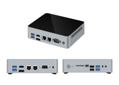 Cina Lan del PC 2.1GHz 2xGigabit di posizione del CPU del lago I7-8565U whiskey di Intel MINI in vendita