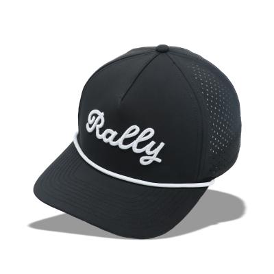 Chine Chapeau de golf à coupe laser résistant à l'eau avec broderie en flocons et conception imperméable à vendre