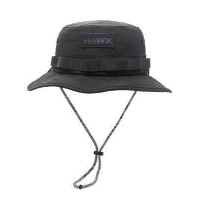 China Polyester Fabric Vented Outdoor Boonie Safari Waterproof Hat For Outdoor Adventures for sale