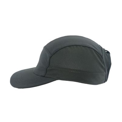 China Breathable Running Cap With Soft Visor Custom Adjustable Elastic Sport Cap For Adults for sale