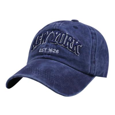 China YORK Sombrinha Deportiva Basebol Caps 6 Painel Não estruturado Borda Curva Bordados Personalizados à venda