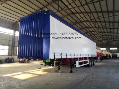 China 3-Axle FUWA Container Semi-Trailer Superior Load Stability Fuel Efficiency For Heavy Cargo for sale