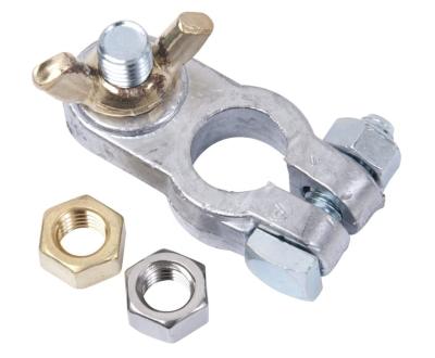 China Lead-alloy electric battery terminal post rings, car lithium battery connector, lead battery terminal ends for sale