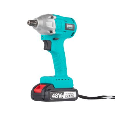 China New Design High Quality Professional Brushless Li-ion Battery Hot Selling Electric Cordless Impact Wrench For Tires 4000mAh for sale