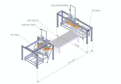 China 4X9 Door Short Cycle Lamination Hot Press Machine For Coir Board 1600 ton for sale