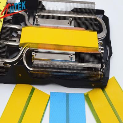 Cina Gomma espansa termica 2,0 compressibili morbidi gialli del silicone con M-K Thermal Gap Filler per le componenti di raffreddamento/LED TV in vendita