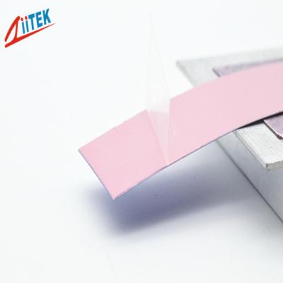 China Thermische Geleidende van de de Materialeninterface van de Faseverandering het Stootkussen Roze Lage Weerstand voor LEIDENE Voeding Te koop