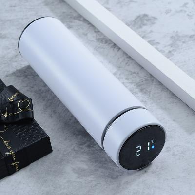 China 2020 new style sustainable sport smart water bottle with LED temperature display for sale