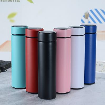China Low MOQ OEM Hot Selling Viable Double Wall Insulated 18/8 Stainless Steel Thermal Vacuum Sport Smart Water Bottle for sale