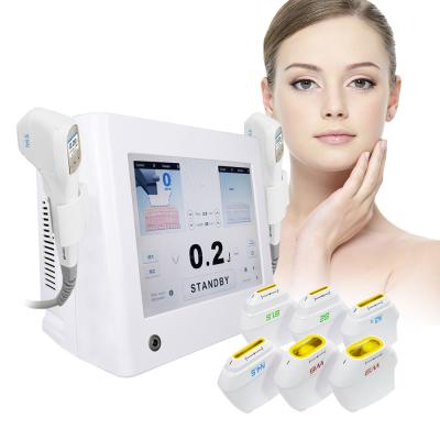 China 7 Maschinen-Face lifting-Körper der Hifu-Patronen-2 Griff-7d HIFU sculpt tragbarer zu verkaufen