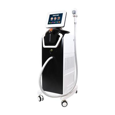 China Vertikale Art Dioden-Laser-Gerät 808/755/1064nm Faser verbundenes für Haar Removel zu verkaufen