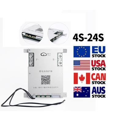 China smart jikong BMS 7-20s 200a Bms bms 4s 12v 200a with fan lifepo4 16s 48v 250a for sale