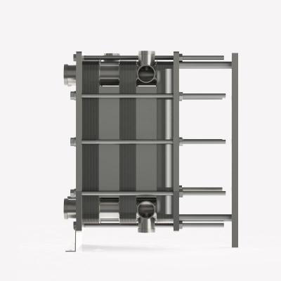 China Exchanger de placas de leche líquida de acero inoxidable industrial sanitario Pasteurizador Exchanger de calor de placas de gasket de vapor en venta