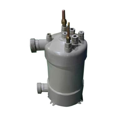 China Swimming Pool Heat Pump Titanium Tube PVC Shell Heat Exchanger à venda