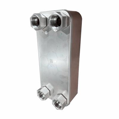 China Intercambiador de calor de placa de cobre soldado para calefacción de agua Baño Condensador HVAC en venta