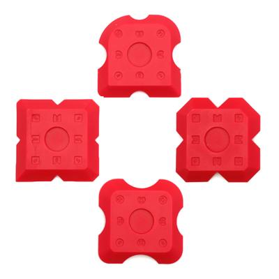 China Resistente 4pcs de color rojo de silicona sellador Kit de herramientas de baño sellador remover en venta