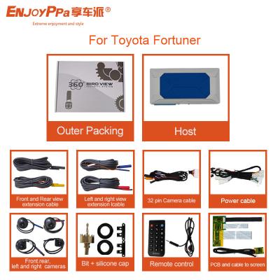 Cina Sistema di telecamere di sicurezza per auto 360 touchscreen per Toyota Fortuner facile da installare in vendita