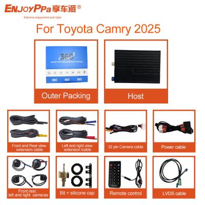 Cina 4 telecamere 360 Sistema di telecamere per auto per Toyota Camry 2025 Tecnologia avanzata di sicurezza in vendita