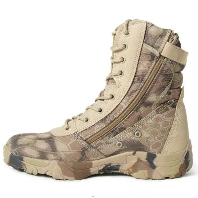 Chine Bottes tactiques militaires Cordura Nylon en plein air Desert Botas Tactico De Cuero Bottes tactiques de chasse Bottes tactiques de combat à vendre