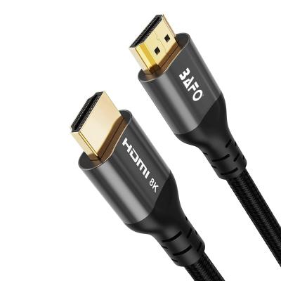 China BAFO 8K@60Hz 4K@120Hz HDMI2.1 Camera Cable 48Gbps Officially Certified Ultra High Speed HDMI Cable Advanced High Speed hdmi2.1 Cable for sale