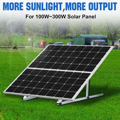 China Non Rusting Customize Solar Panel Tilt Mount Frame For Cement Roof for sale