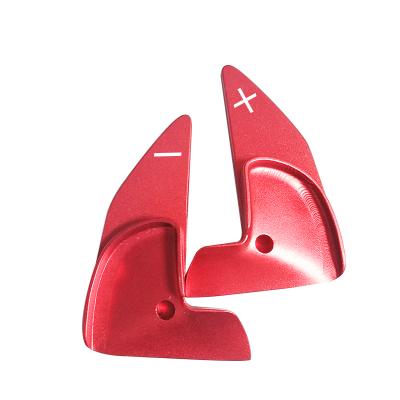 China See Title Steering Wheel Shift Paddle Cover Aluminum Alloy Clutch Extended Trim Cover For Dodge Challenger 2015 2016 2017 2018 2019 for sale
