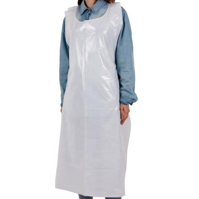 China PREMIUM QUALITY Waterproof PE Apron, Ultra Light Dishwashing Apron for sale