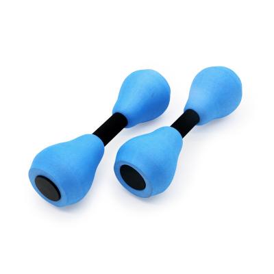 China Factory Quality Swimming Sporting Goods Waterproof Sports Water Floating Dumbbells Adults for sale