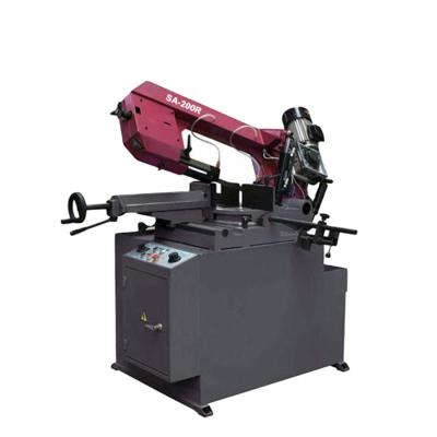 China SA-200R China Hot Selling Horizontal Metal Cutting Band Steel Bar Band Sawing Machine for sale