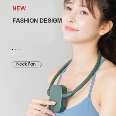 China Wind Speed Adjustable In Three Speed USB Portable Source 6 Hours Resistance 360Dergee Adjustment Rechargeable Neck Fan for sale