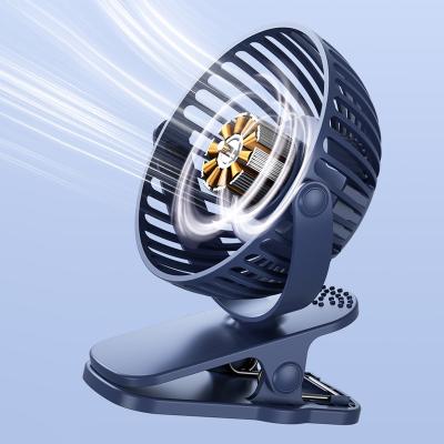 China Wholesale Hotel Rotates Portable 360 Clip USB Rechargeable Desktop Mini Hand Fan for sale