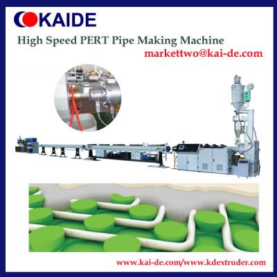 China Highest speed PERT Pipe Making Machine 50m/min/ China top line speed for sale