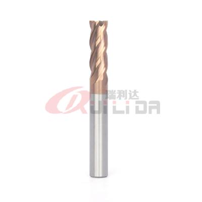 Китай Торцевая фреза 6mm карбида каннелюры 4 каннелюр одиночная 1/4
