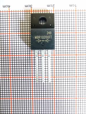 China Export Wholesale Schottky Diode MBR10200FT TO-220F-3L 10A 200V MBR1040FT THRU MBR10200FT For Power Driver for sale