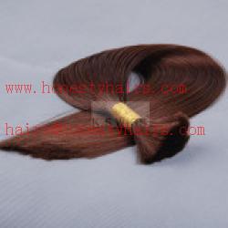 China 100% Human remy hair bulk remy and non-remy color can be selected by your opinion for sale
