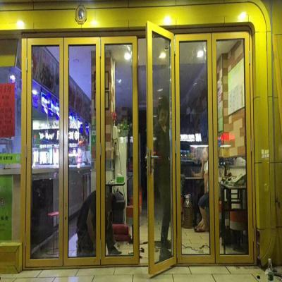 China High Quality Waterproof Aluminum Windows Speed Doors Canada USA Aluminum Doors For Sale for sale