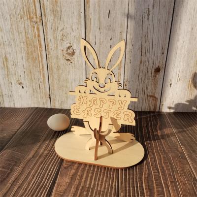 China Europe Easter Egg Unfinished Wooden Stand for sale
