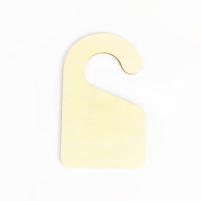 China Europe Clothes Diy Home Wooden Blank Wooden Baby Clothing Size Labels Stores Or Labels for sale