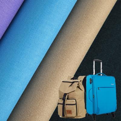 China China Jiangsu waterproof polyester fabric for bags plain weave PU coated 1000D cordura polyester fabric for sale