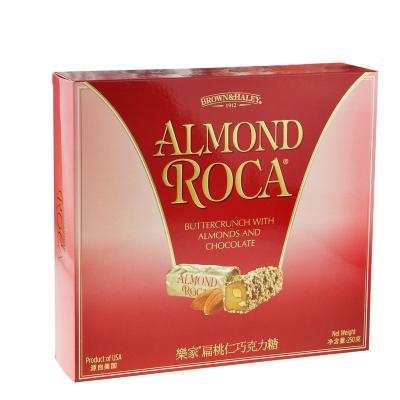China Material Manufacturer Wholesale Custom Logo Milka Clear Window Valentine Big Reused Chocolate Box for sale