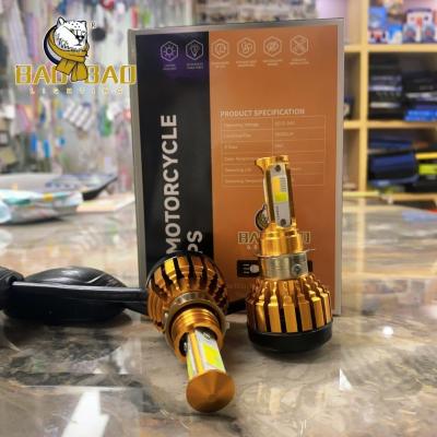 China BAOBAO 25 Watts 2pcs Iron Metal 3 Colors Mini Driving Headlight Bulb for Kawasaki Gto Parts Front Fog Light Bike Modified Parts for sale