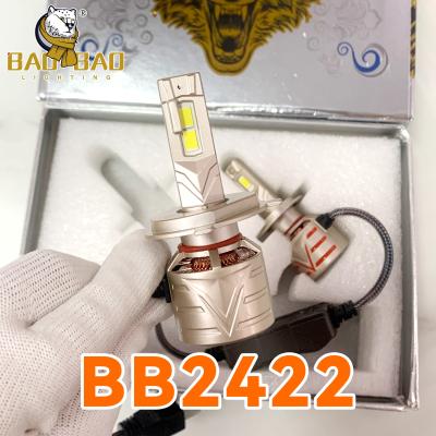China 110 Watts H4 9005 9005 H1 H11 High Beam Low Beam Car Headlight Bulb Aluminum Auto Parts for sale