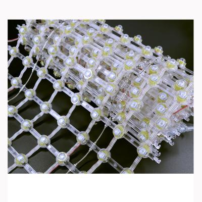 中国 高透明度LED ピクセルグリッド画面 透明なメッシュディスプレイ P50グリッドLED画面 販売のため